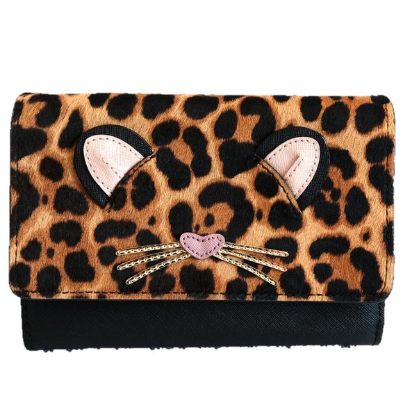 kate spade Handbags - Kate Spade Leopard Summer Run Wild Purse